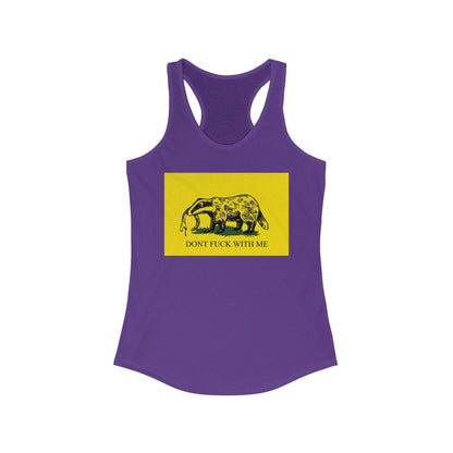 DK14: Honey Badger Don't Give A Fuck - Ladies Racerback Tank