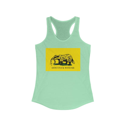 DK14: Honey Badger Don't Give A Fuck - Ladies Racerback Tank