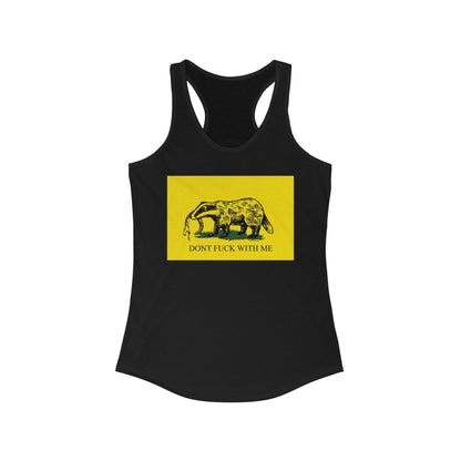 DK14: Honey Badger Don't Give A Fuck - Ladies Racerback Tank