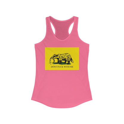 DK14: Honey Badger Don't Give A Fuck - Ladies Racerback Tank