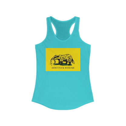 DK14: Honey Badger Don't Give A Fuck - Ladies Racerback Tank