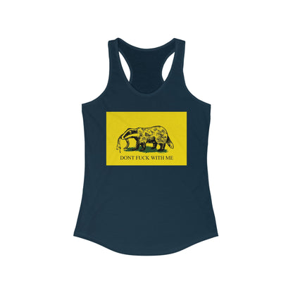 DK14: Honey Badger Don't Give A Fuck - Ladies Racerback Tank