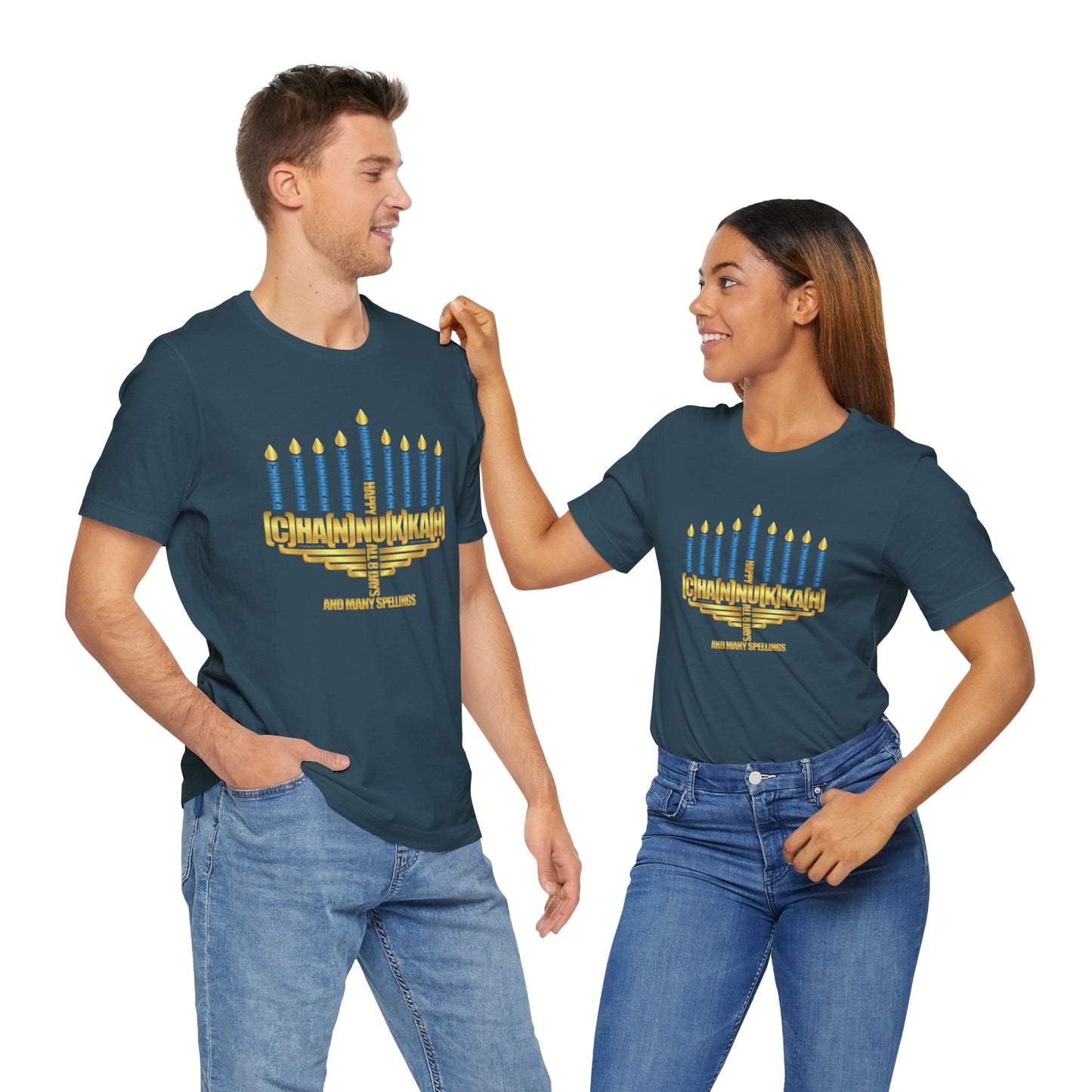 DK192: [C]ha[n]nu[k]ka[h] - Unisex S/S T-Shirt