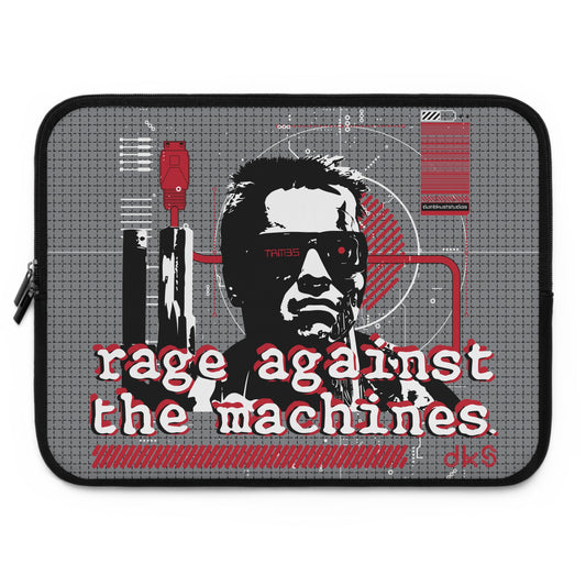 DK186: Terminator's Rage - Padded Laptop / Tablet Sleeve