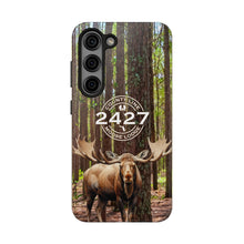 Load image into Gallery viewer, Moose Lodge 2427 - Woodlands Moose - Tough Phone Cases (Select Phone Models)
