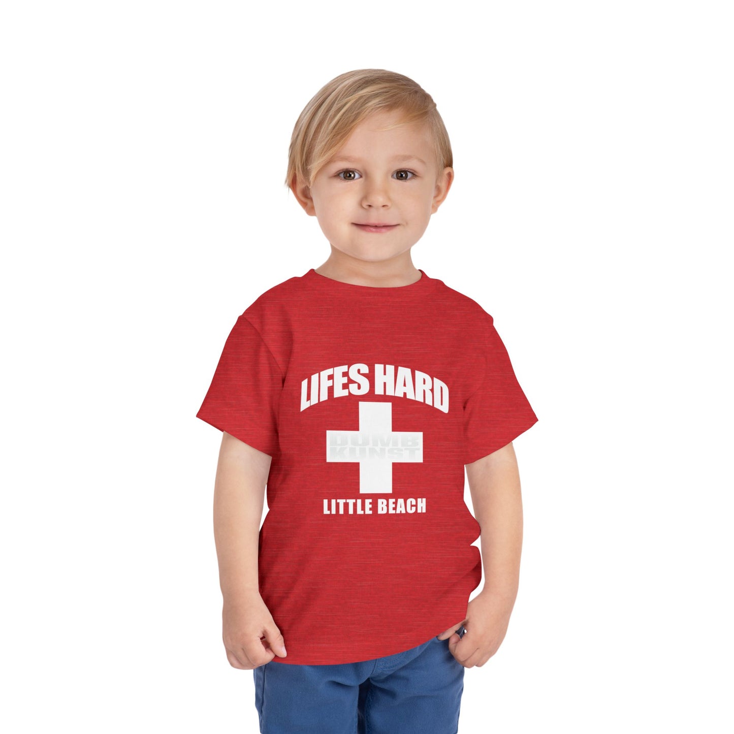 DK42: LIFESHARD - Little Beach - Toddler Sized T-Shirt