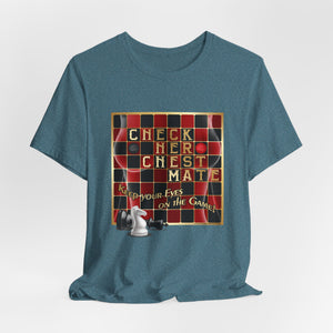 DK213: Checker Chessmate - Unisex S/S T-Shirt