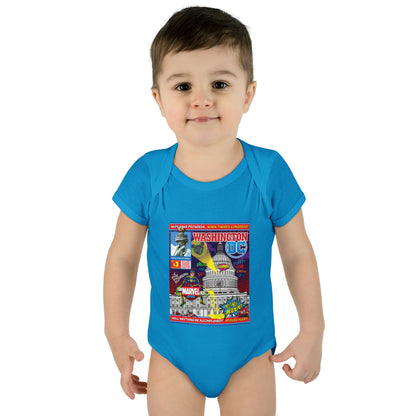 DK149: UnMARVELousington D.C. - Infant Sized Onsie