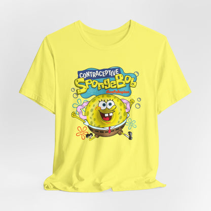 DK196: Contraceptive SpongeBob - Unisex S/S T-Shirt