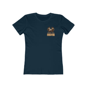 Moose Lodge 2427 - Moose Antlers - Women's T-Shirt (Front & Back Prints)