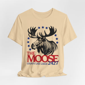 Moose Lodge 2427 - Moose For President - Unisex T-Shirt (Front Print Only)