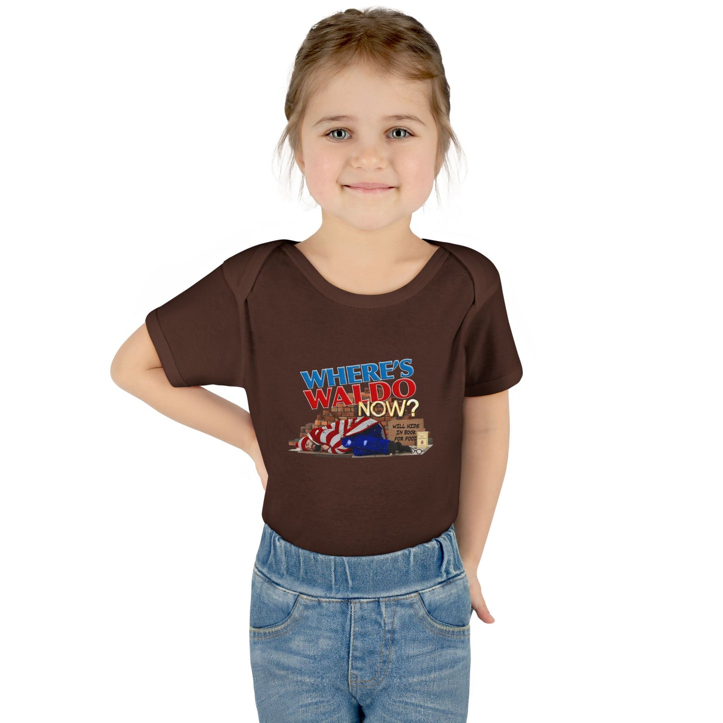 DK89: Where's Waldo Now? - Infant Sized Onsie