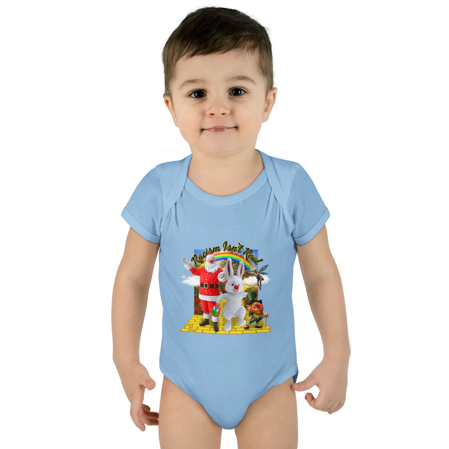 DK68: Racism Isn't Real - Infant Sized Onsie