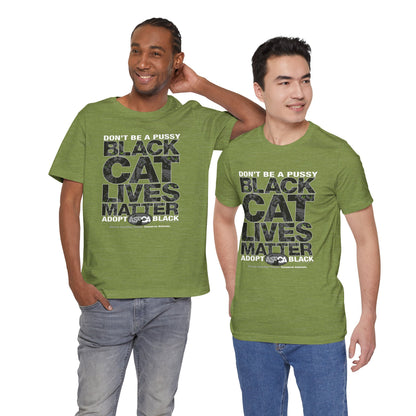 DK219: ASPCA (Black Cat Edition) - Unisex S/S T-Shirt