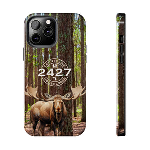 Moose Lodge 2427 - Woodlands Moose - Tough Phone Cases (Select Phone Models)