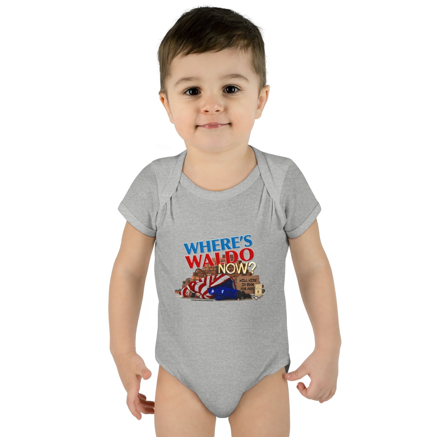 DK89: Where's Waldo Now? - Infant Sized Onsie