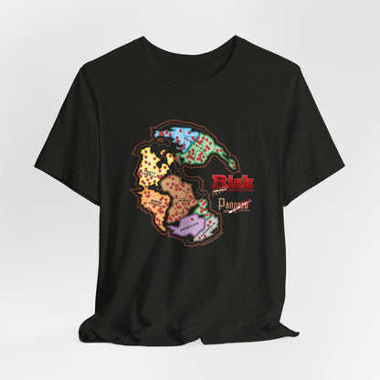 DK107: Don't RISK Global Domination - Unisex S/S T-Shirt