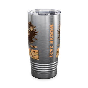 Moose Lodge 2427 - Moose Antlers - Ringneck Tumbler, 20oz