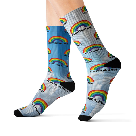 DK16: Dumb Kunst Under the Rainbow - Sublimation Socks