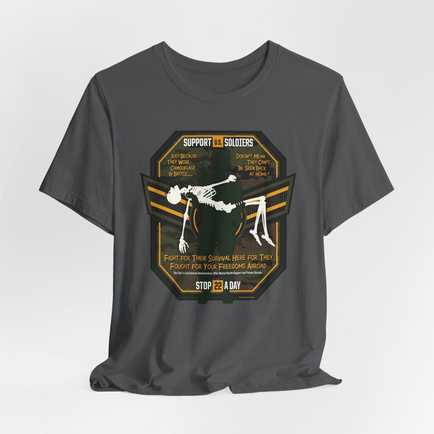 DK31: Stop 22 A Day - Unisex S/S T-Shirt