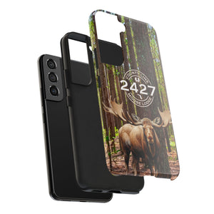 Moose Lodge 2427 - Woodlands Moose - Tough Phone Cases (Select Phone Models)