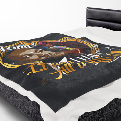 DK50: King Recognize King - Velveteen Plush Blanket