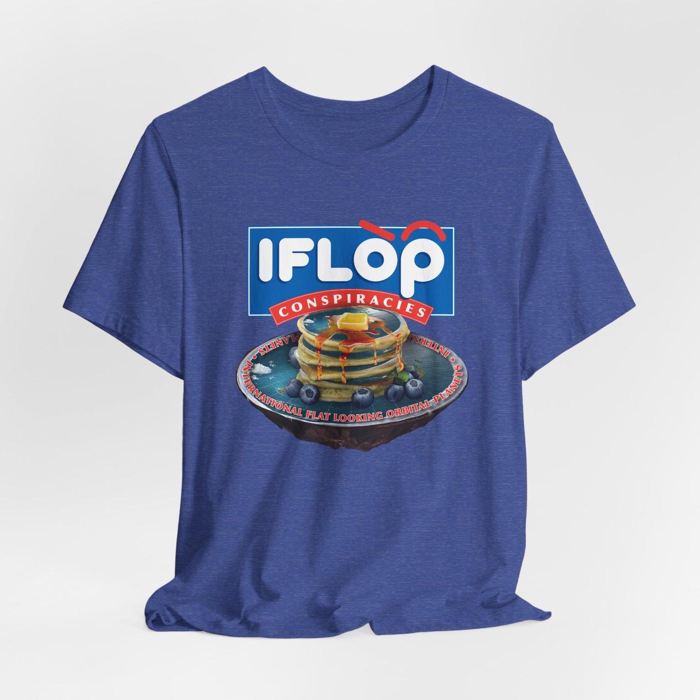 DK117: Blueberry Pancakes - Unisex S/S T-Shirt