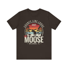 Load image into Gallery viewer, Moose Lodge 2427 - Florida Moose Sunset - Unisex T-Shirt (Front Print Only)
