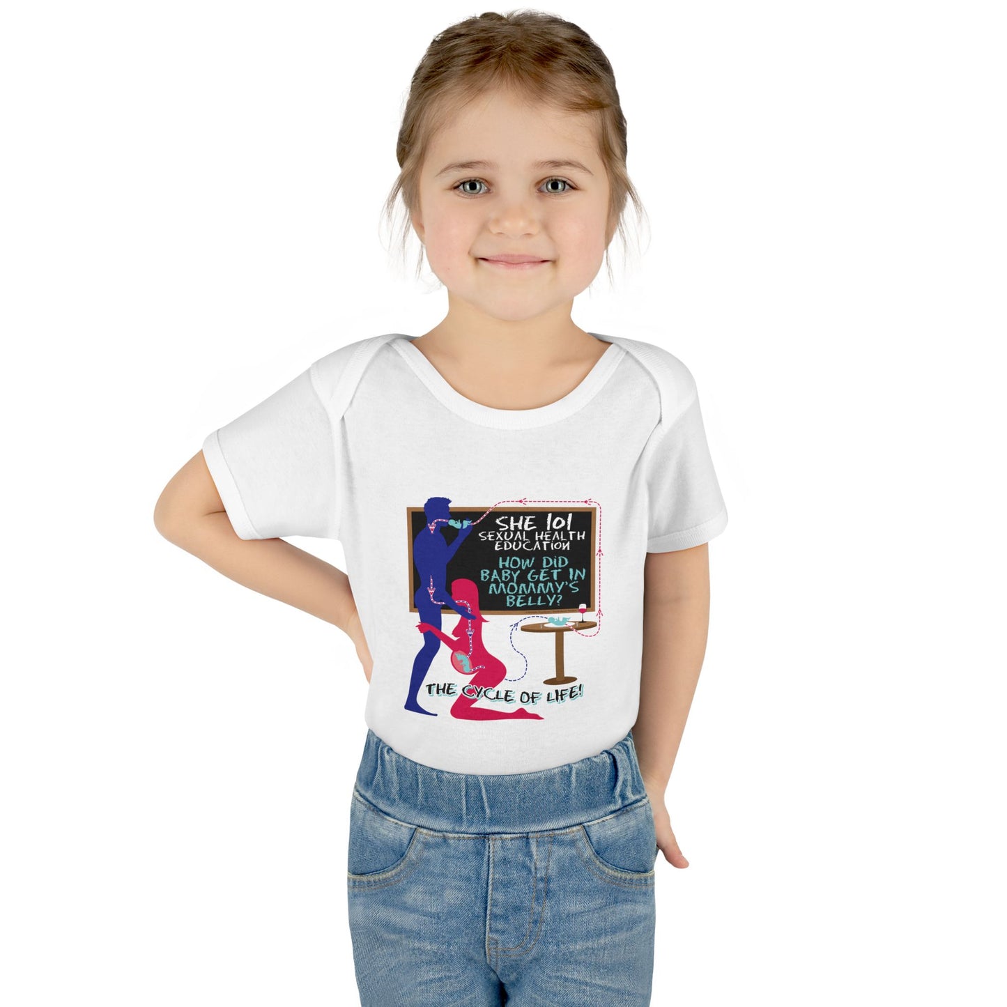 DK184: Baby In The Belly - Infant Sized Onsie