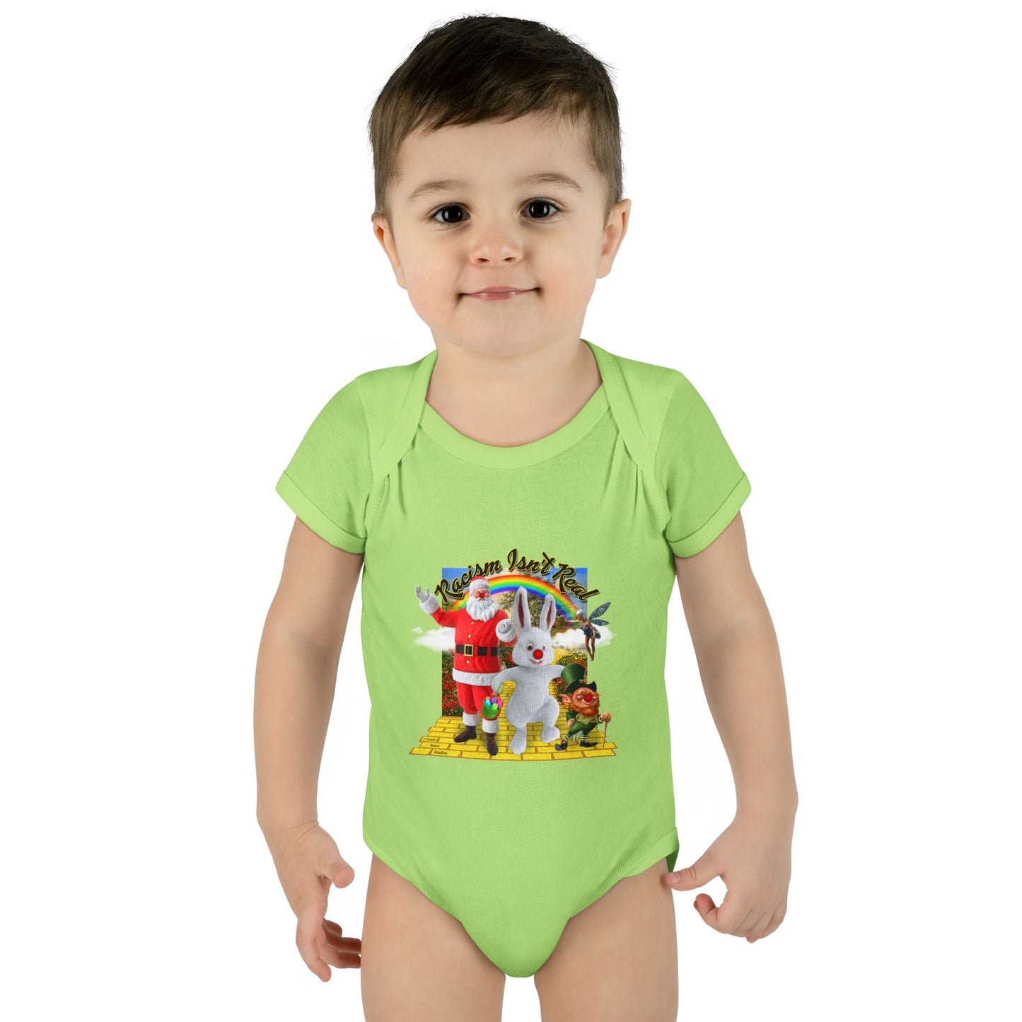 DK68: Racism Isn't Real - Infant Sized Onsie