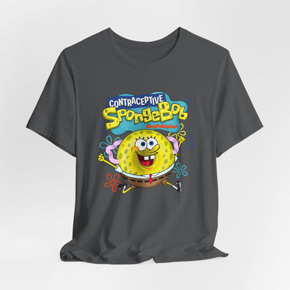 DK196: Contraceptive SpongeBob - Unisex S/S T-Shirt