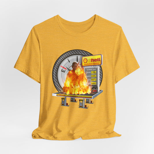 DK93: Deatholium Gasolive (sHELL Edition) - Unisex S/S T-Shirt