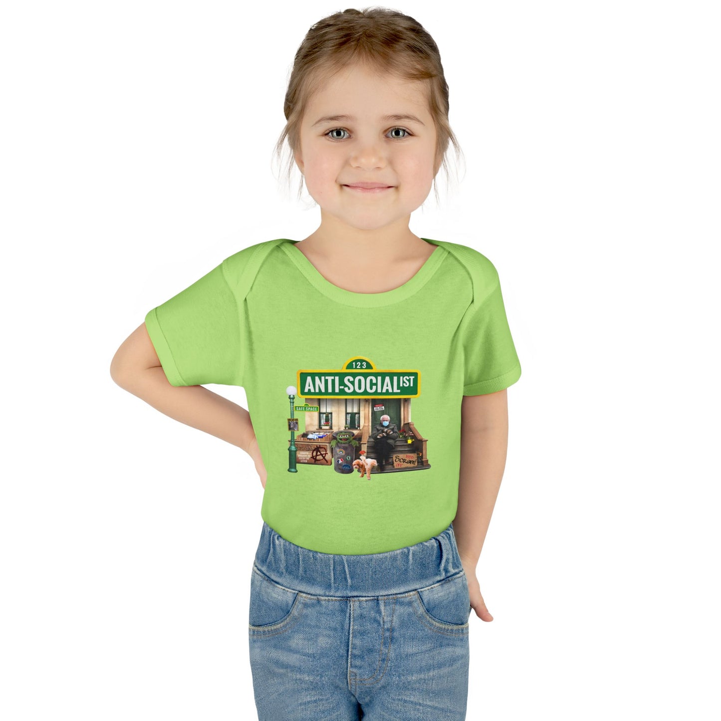 DK58: Bernie The Grouch - Infant Sized Onsie