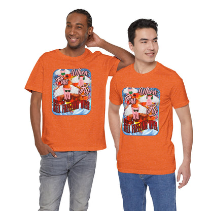 DK191: When Pigs Fly - Unisex S/S T-Shirt