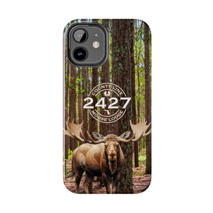 Moose Lodge 2427 - Woodlands Moose - Tough Phone Cases (Select Phone Models)