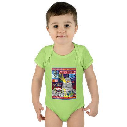 DK149: UnMARVELousington D.C. - Infant Sized Onsie