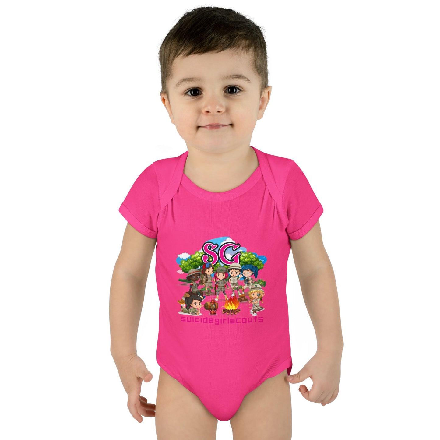 DK66: Suicide Girlscouts - Infant Sized Onsie