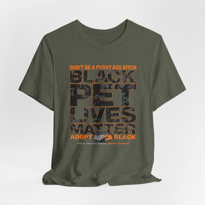 DK219: ASPCA (Black Pet Edition) - Unisex S/S T-Shirt