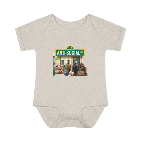 DK58: Bernie The Grouch - Infant Sized Onsie