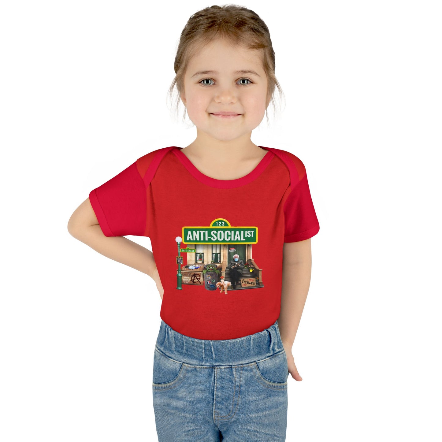 DK58: Bernie The Grouch - Infant Sized Onsie