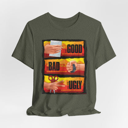 DK173: Roshambo Gone Wild West - Unisex S/S T-Shirt