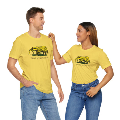 DK14: Honey Badger Don't Give a "Mess" - Unisex S/S T-Shirt
