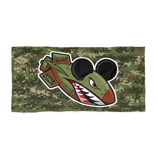 DK20: Meet Dick. He's The Bomb! - 30"x60" Beach Towel