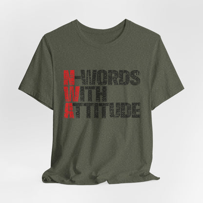DK235: N-Words!!! (with Attitude Edition) - Unisex S/S T-Shirt
