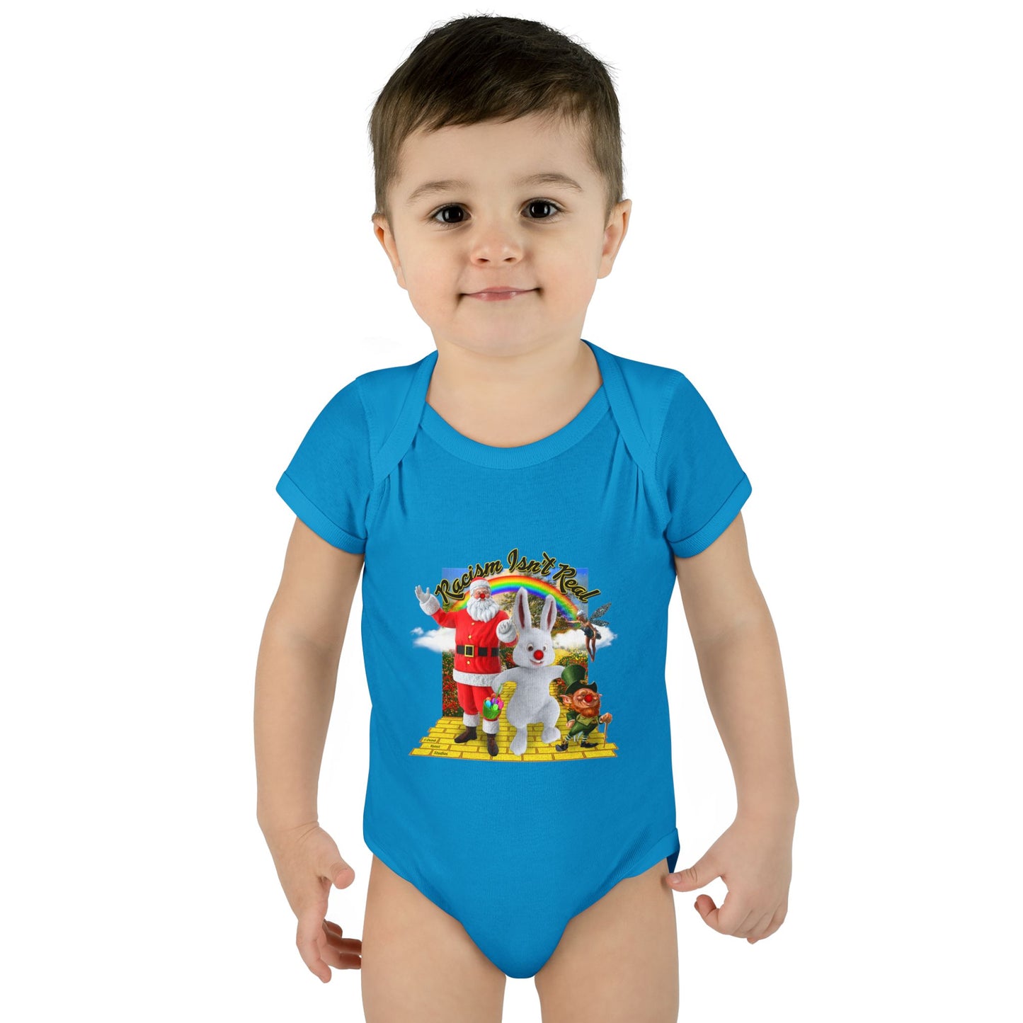 DK68: Racism Isn't Real - Infant Sized Onsie
