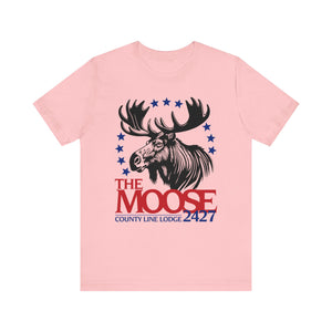 Moose Lodge 2427 - Moose For President - Unisex T-Shirt (Front Print Only)