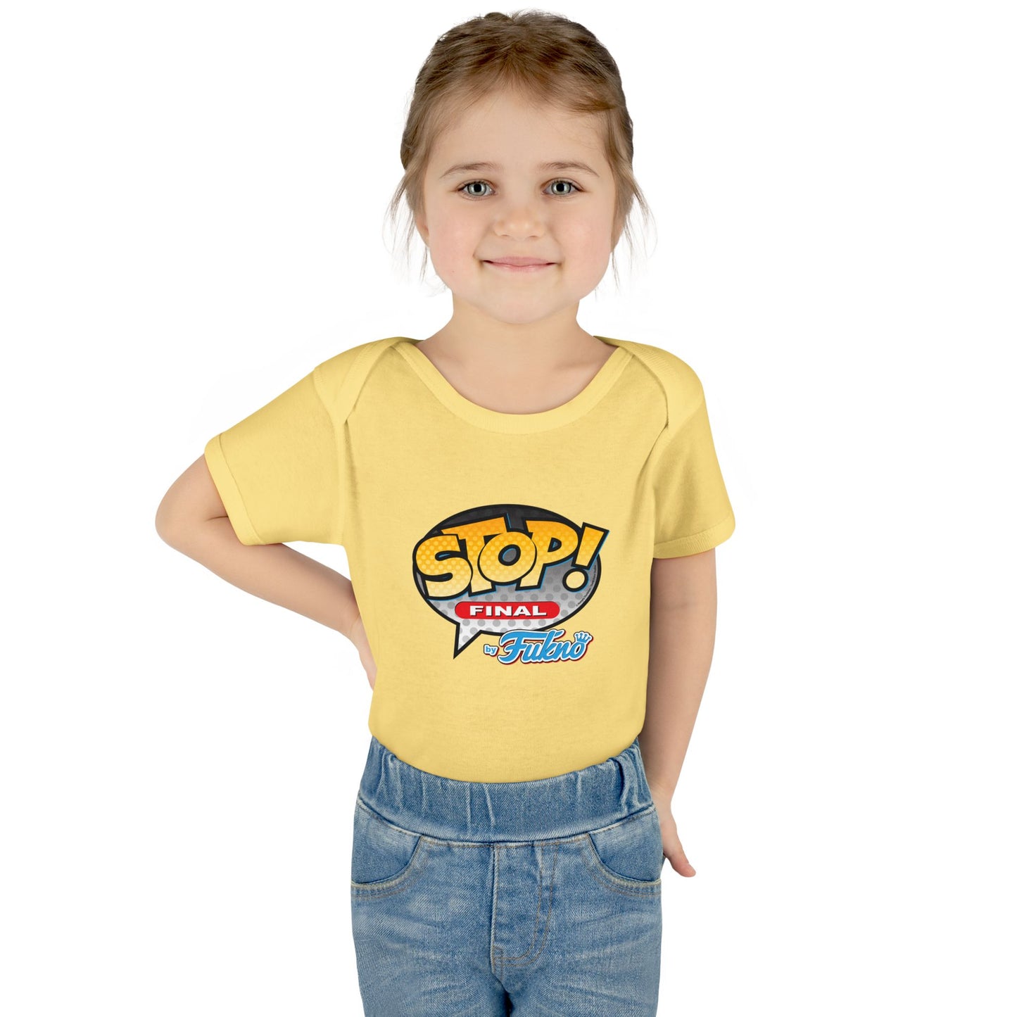 DK103: Stop! by Fukno - Infant Sized Onsie