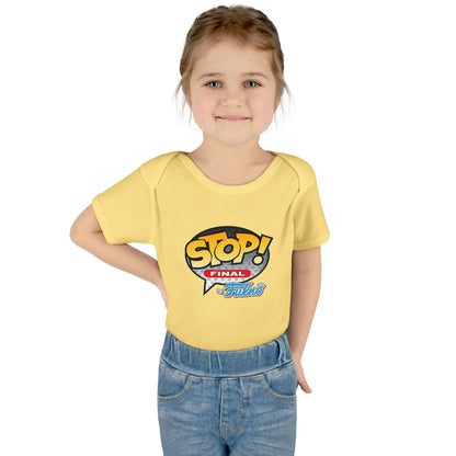 DK103: Stop! by Fukno - Infant Sized Onsie