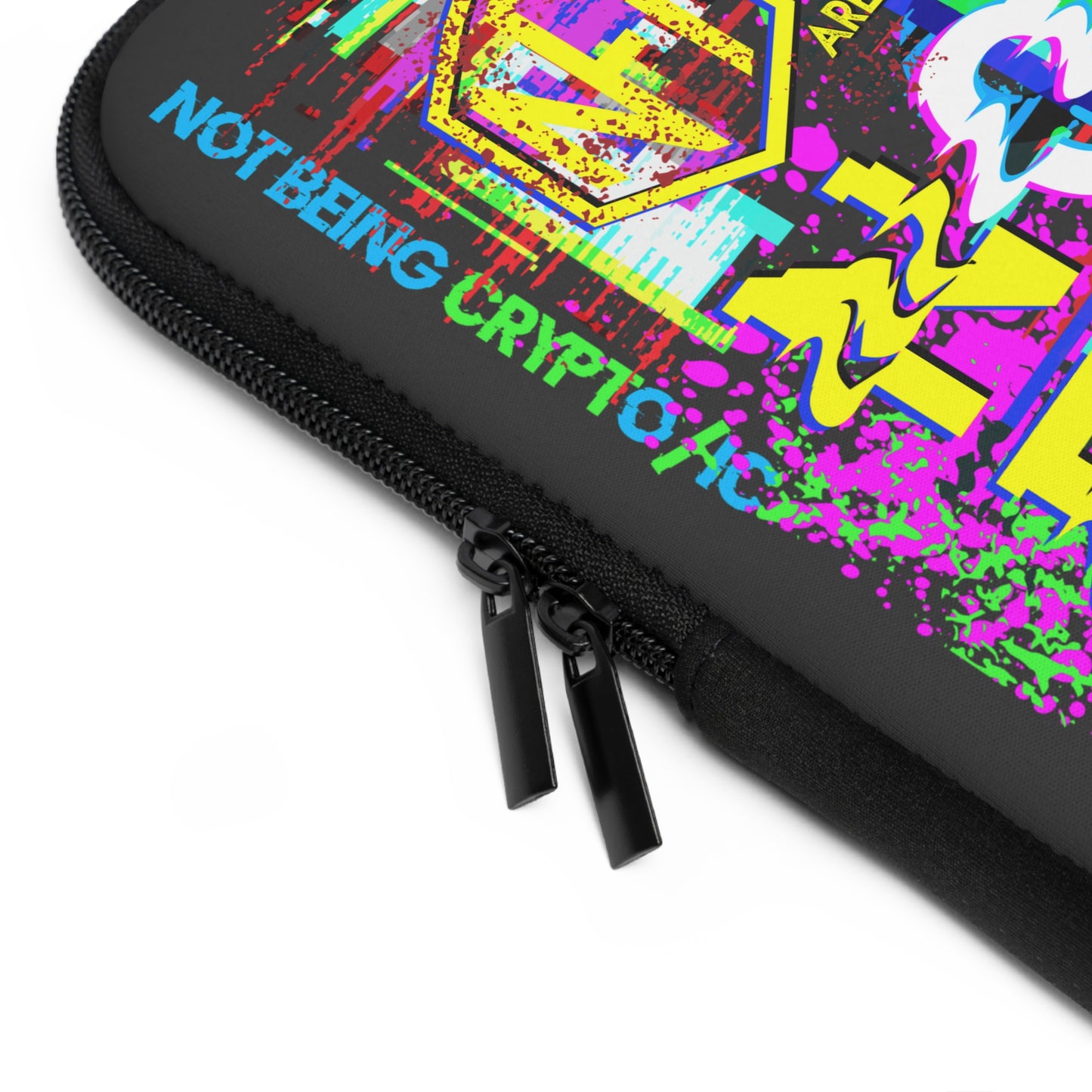 DK195: NFT Chumpanzees - Padded Laptop / Tablet Sleeve