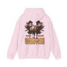 Load image into Gallery viewer, Moose Lodge 2427 - Moose Antlers - Hooded Sweatshirt (Front &amp; Back Print)
